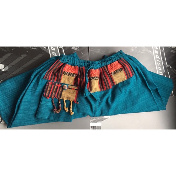 Pants - 🙌🏾Brand New Teal Thailand Harem Pants #VMCxTTB